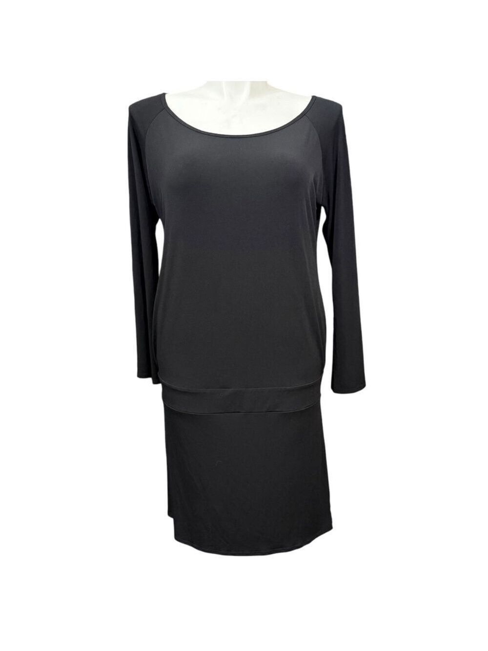 Moda International Black Dress Size XL